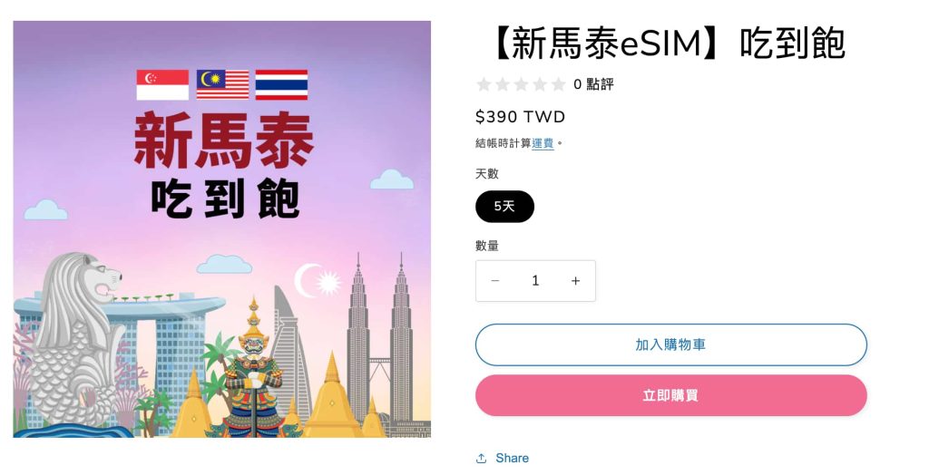 特樂通esim